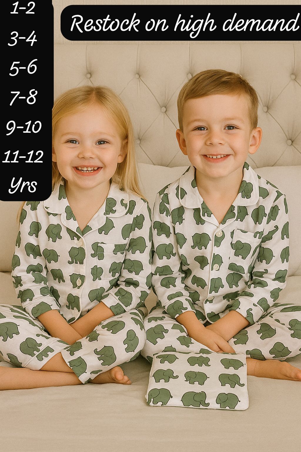 Kids wear night suits