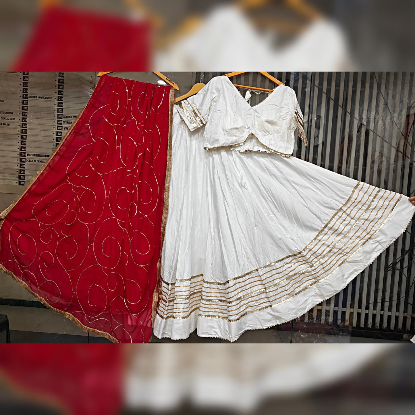 💟 NEW ARRIVALS💟 Where fashion meets tradition..!!
Launching our navratri lehenga collection 😍
