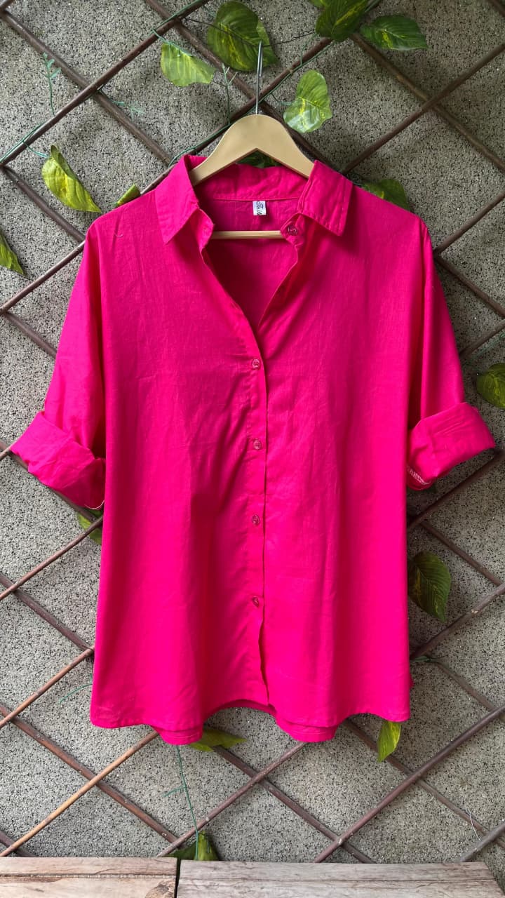 SOLID COTTON SHIRTS