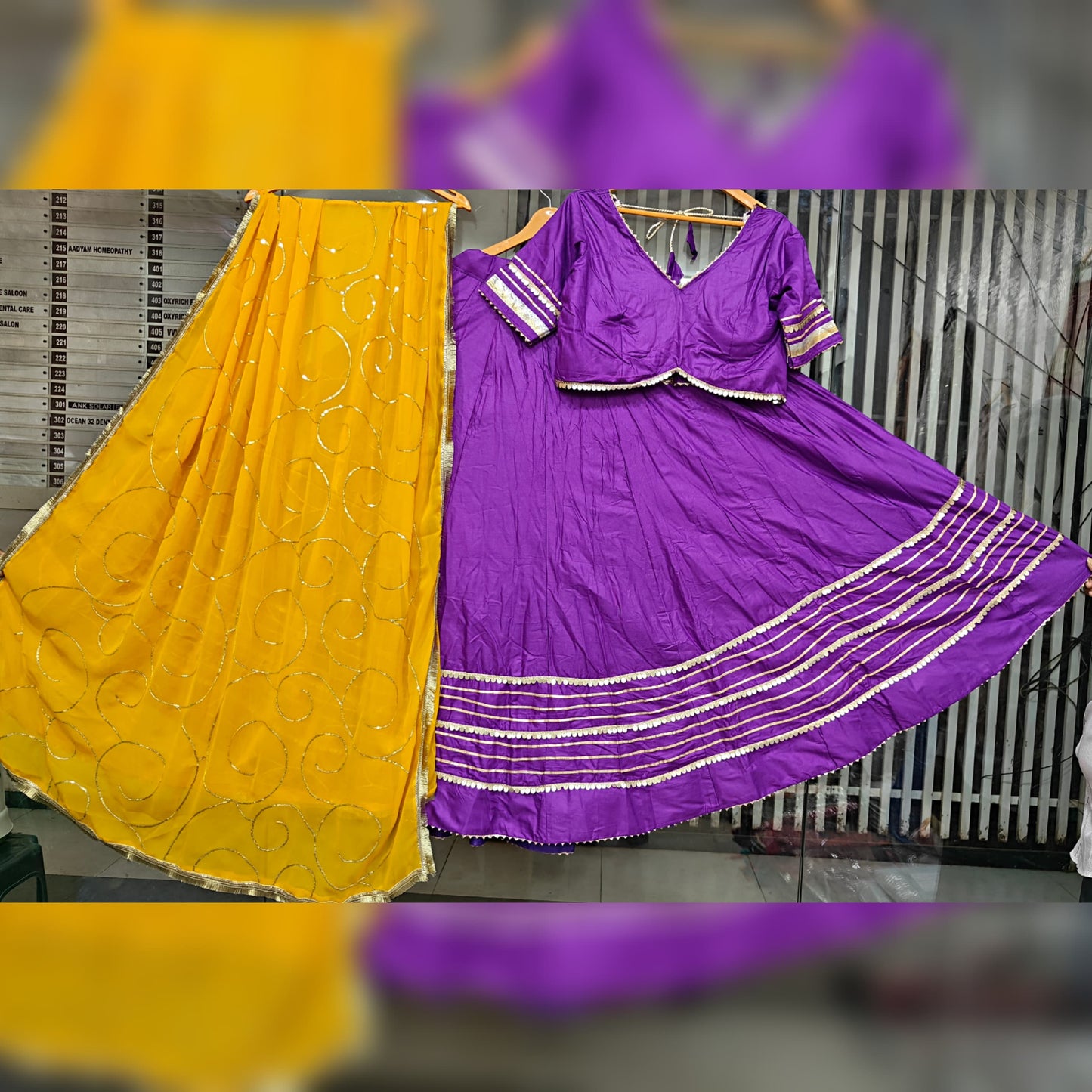 💟 NEW ARRIVALS💟 Where fashion meets tradition..!!
Launching our navratri lehenga collection 😍