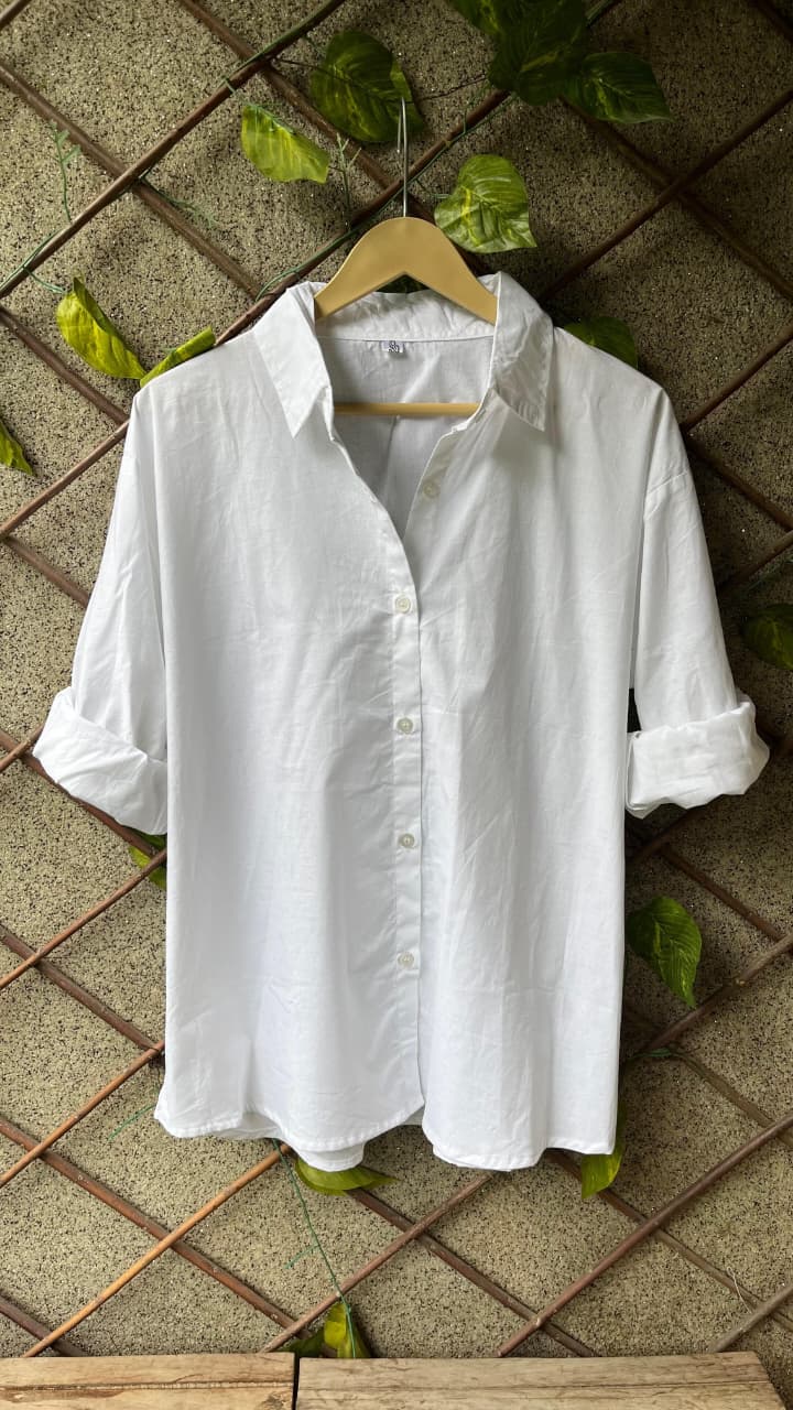 SOLID COTTON SHIRTS