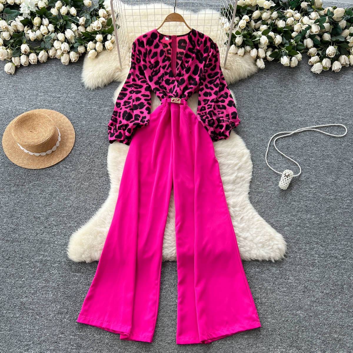 Jump Suite with belt